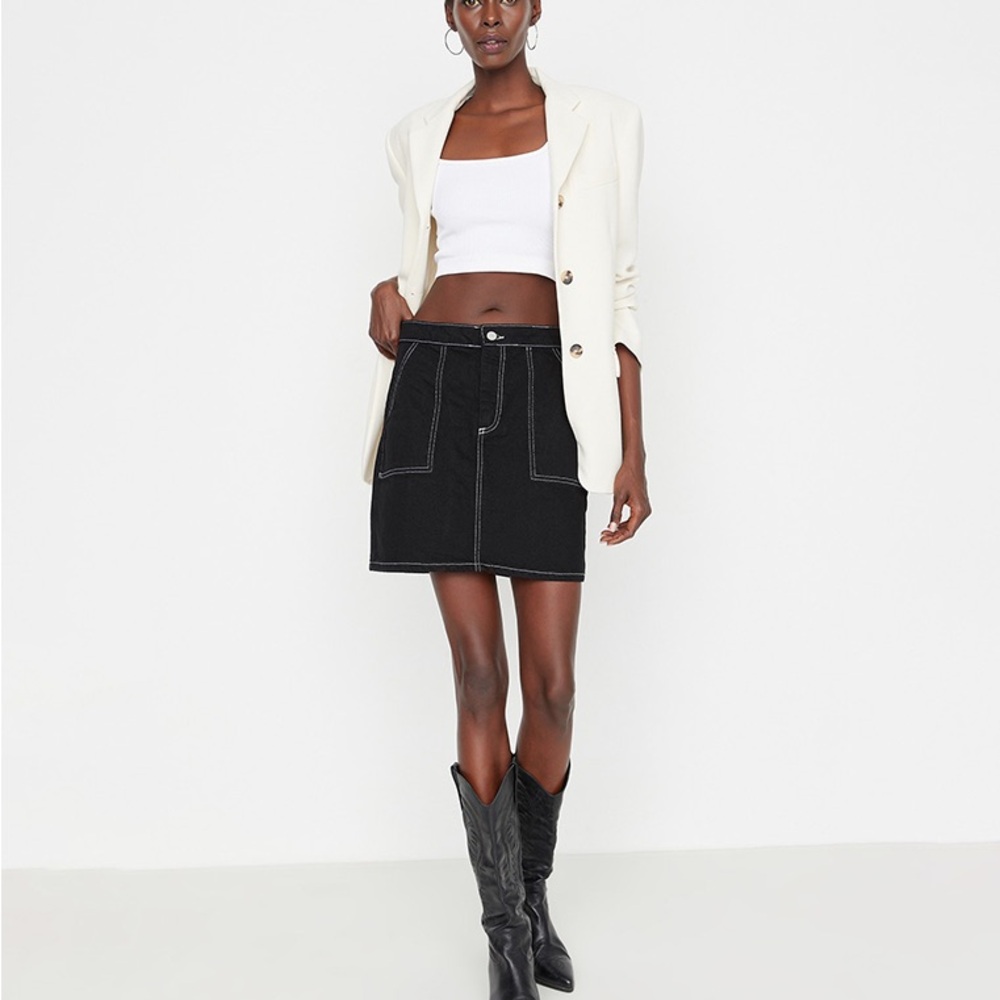 Zara Black Mini Skirt